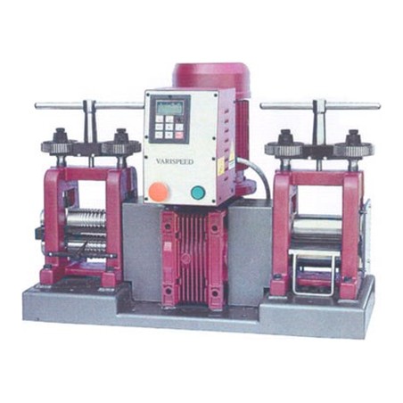 LAMINOIR ELECTRIQUE ETABLI 100 mm DOUBLE AVEC VARIATEUR DE VITESSE