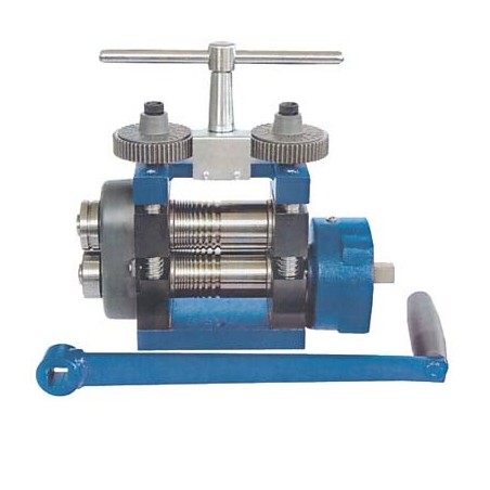 LAMINOIR MAIN MIXTE COMPACT 120 mm AVEC REDUCTEUR ET MOLETTE