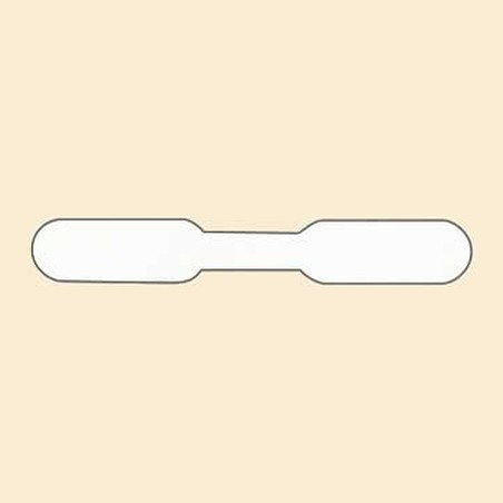ETIQUETTE BLANCHE ADHESIVE POUR BAGUE