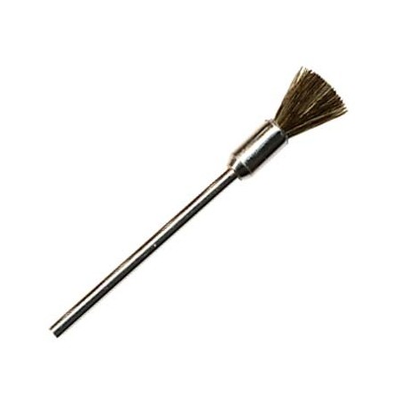 BROSSETTE PINCEAU CHEVRE MARRON MEDIUM " SH "