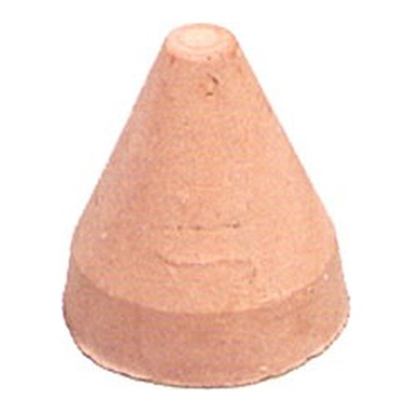 BILLE ABRASIVE CONIQUE ROSE 12 mm