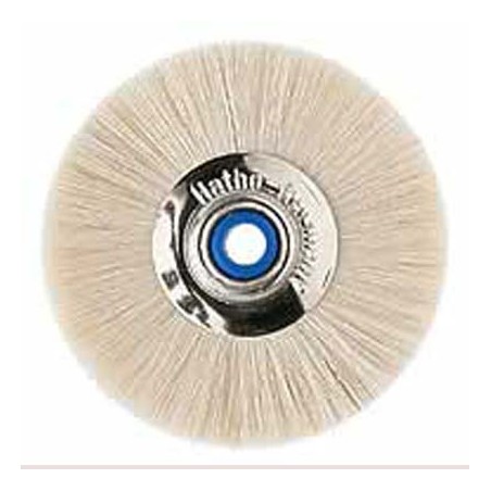 BROSSE CIRCULAIRE CENTRE METAL CHEVRE 1/49 mm