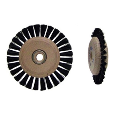 BROSSE CIRCULAIRE SOIE NOIRE 1/60 mm