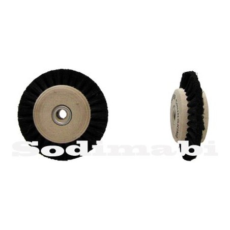 BROSSE CIRCULAIRE SOIE NOIRE 3/60 mm