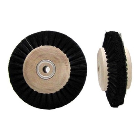 BROSSE CIRCULAIRE SOIE NOIRE 5/68 mm