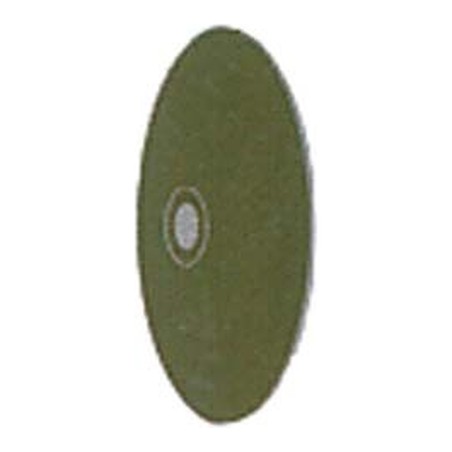 MEULETTE LENTILLE VERTE  DIAM. 22 mm TRES FORTE