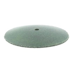MEULETTE LENTILLE VERTE  DIAM. 22 mm TRES FORTE