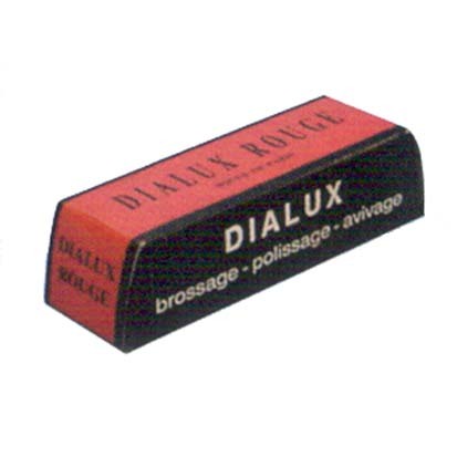 Pâte à Polir Dialux Rouge - Pour Or Et Métaux Précieux - Brillant Intense - Pot De 100 G - Neuf Avec étiquette
