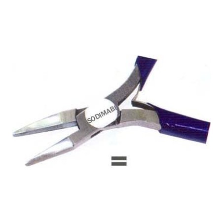 PINCE PLATE 4 mm 12 cm CAM - ECO