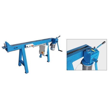 BANC ETIRER ELECTRIQUE 4.00 m TRIPHASE ET MANUEL