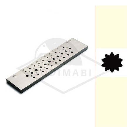 FILIERE RONDE CANNELEE 10 RAIES 090