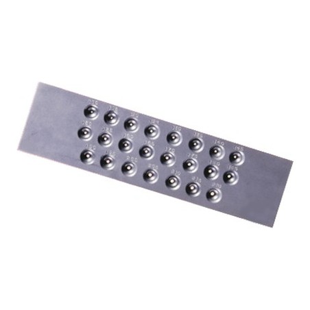 FILIERE TUNGSTENE PLAQUE 04.20 A 3.