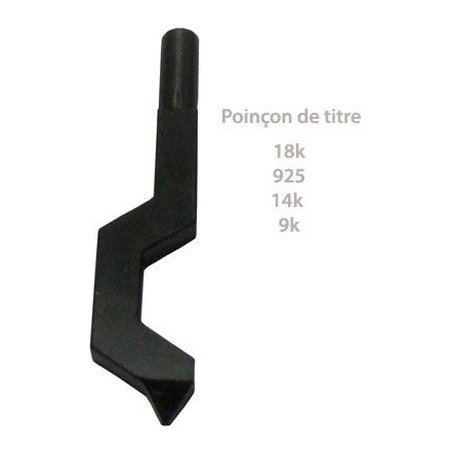POINCON MAITRE DE TITRE 750 - 925 -