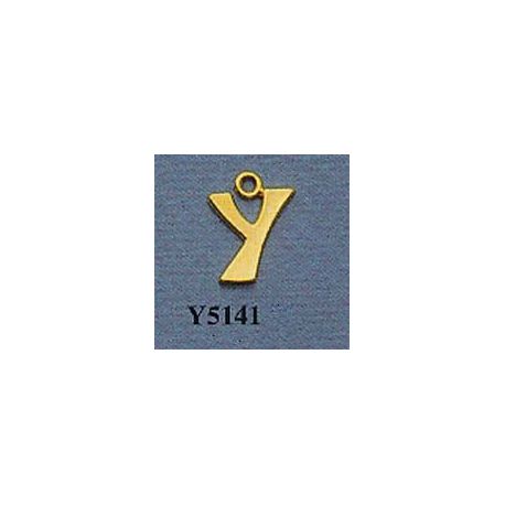 MOULE PLATRE - PENDENTIF INITIALE Y