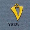MOULE PLATRE - PENDENTIF INITIALE V