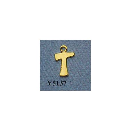 MOULE PLATRE - PENDENTIF INITIALE T