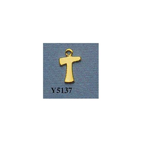 MOULE PLATRE - PENDENTIF INITIALE T