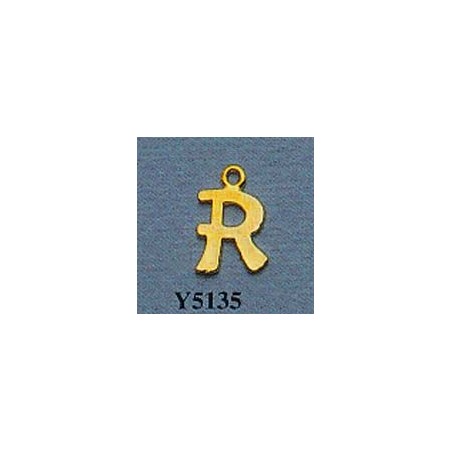 MOULE PLATRE - PENDENTIF INITIALE R
