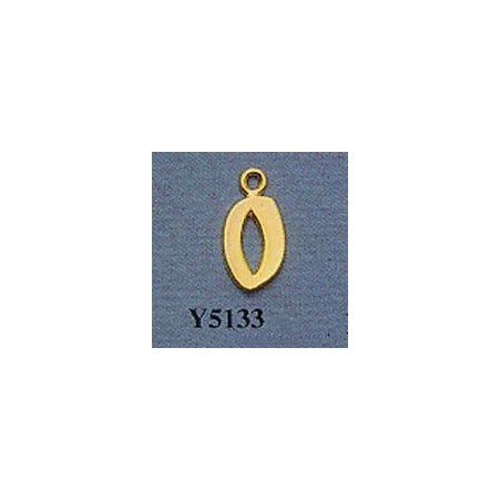 MOULE PLATRE - PENDENTIF INITIALE O