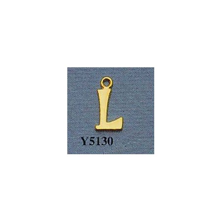 MOULE PLATRE - PENDENTIF INITIALE L