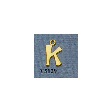 MOULE PLATRE - PENDENTIF INITIALE K
