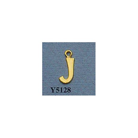 MOULE PLATRE - PENDENTIF INITIALE J