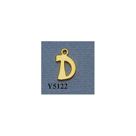 MOULE PLATRE - PENDENTIF INITIALE D