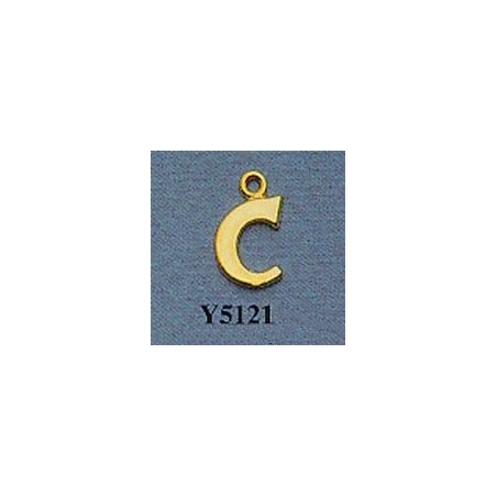 MOULE PLATRE - PENDENTIF INITIALE C