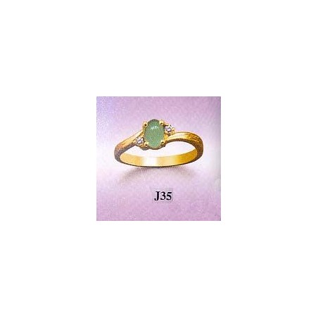 MOULE PLATRE  - BAGUE PIERRE