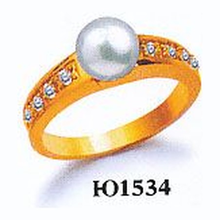 MOULE PLATRE - BAGUE PERLE