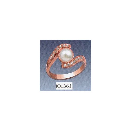 MOULE PLATRE - BAGUE PERLE