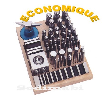 DE ENSEMBLE COMPLET A EMBOUTIR ET A CAMBRER "ECONOMIQUE"