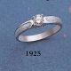 BAGUE PIERRE S - 2.50 gr - Diam 4.00 - 1925 SOLITAIRE