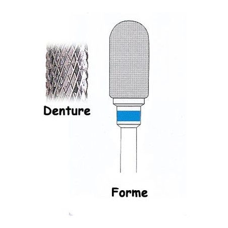 FRAISE TUNGSTENE CYLINDRIQUE BOUT A