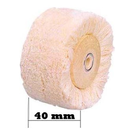 BROSSE CIRCULAIRE COTON DIAM. 050 m