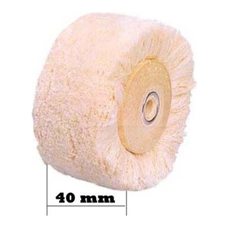 BROSSE CIRCULAIRE COTON DIAM. 070 m