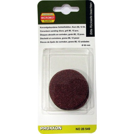 PRO MEULEUSE ANGULAIRE - DISQUES ABRASIFS EN CORINDON POUR LHW/A . AVEC SURFACE AGRIPPANTE. GRAIN 80	 	