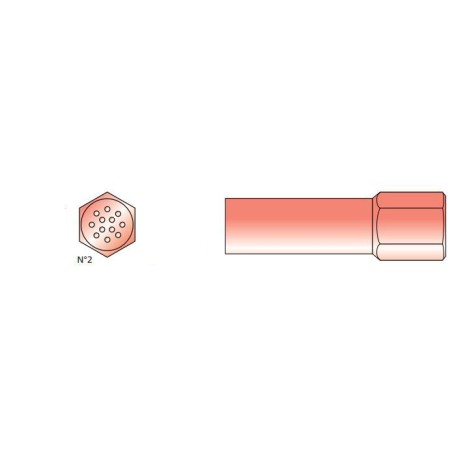 CHALUMEAU OXY-GAZ N° 1 - BEC MULTID