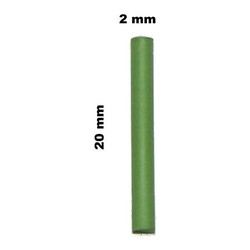 MEULETTE CYLINDRE PINS VERTE 2 x 20 MM