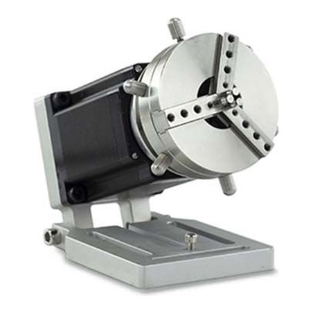 LASER DE GRAVURE ET DECOUPE - ETAU ROTATIF