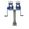 LAMINOIR MAIN COLONNE 120 mm AVEC LAMINOIR PLAQUE ET FIL AVEC REDUCTEUR
