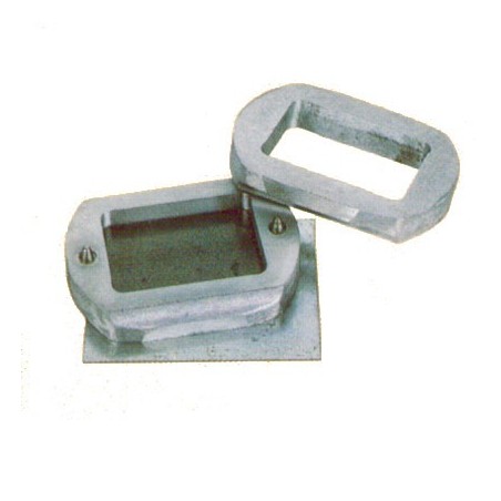 CADRE ALU 140 x 090 AVEC PLAQUETTES