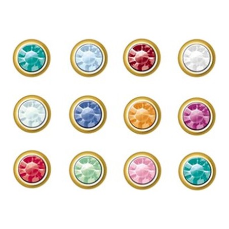 PISTOLET CLASSIQUE - PIERRES ASSORTIES 3 mm 